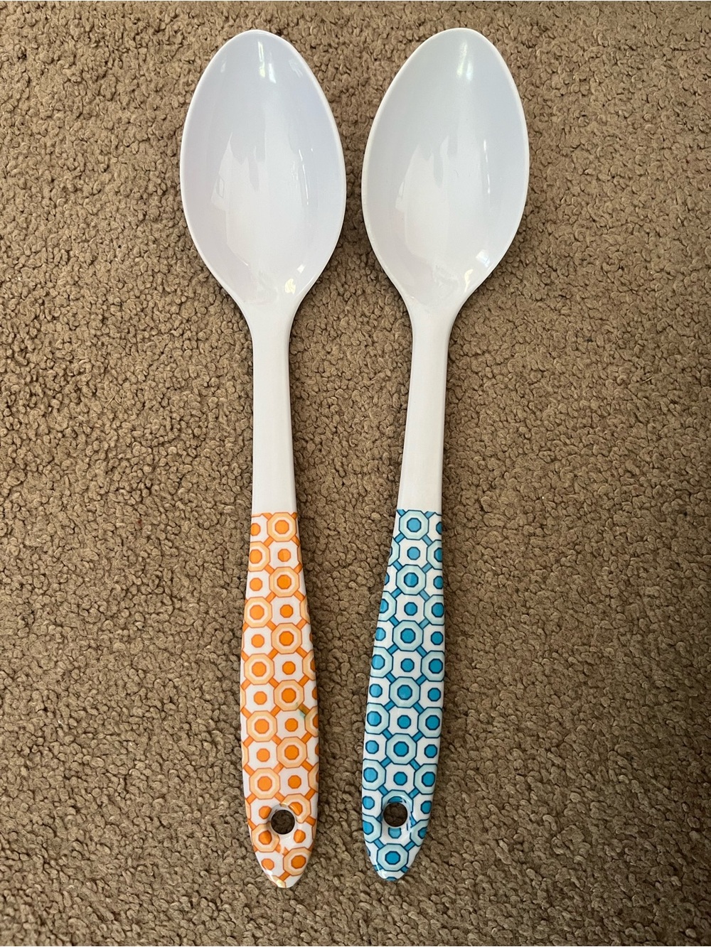 Set of 2 Serving Spoons & Meat Tenderizer
